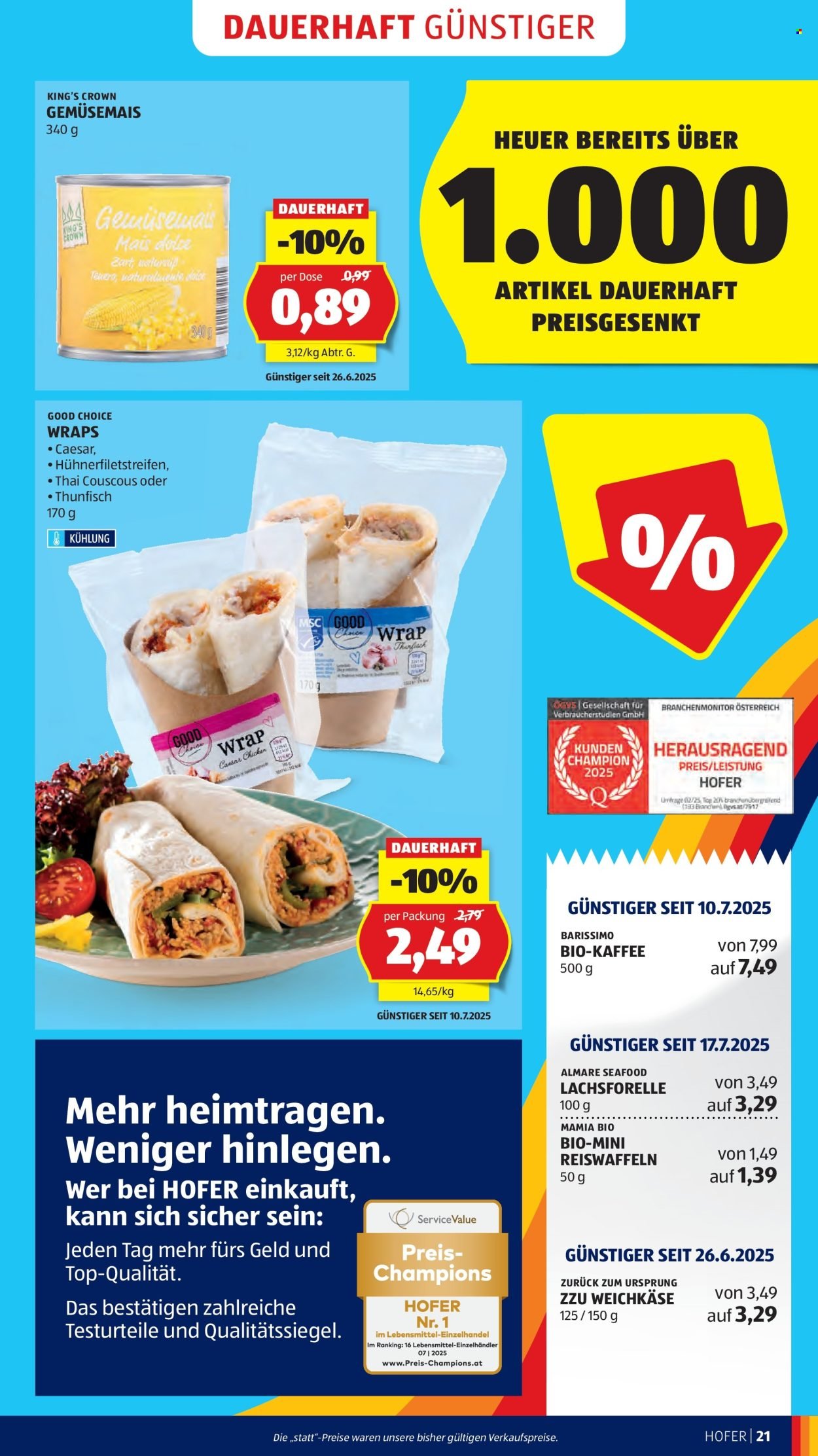 HOFER Flugblatt - Ab Freitag, 5.9.2025 (2025-09-05 - 2025-09-11)