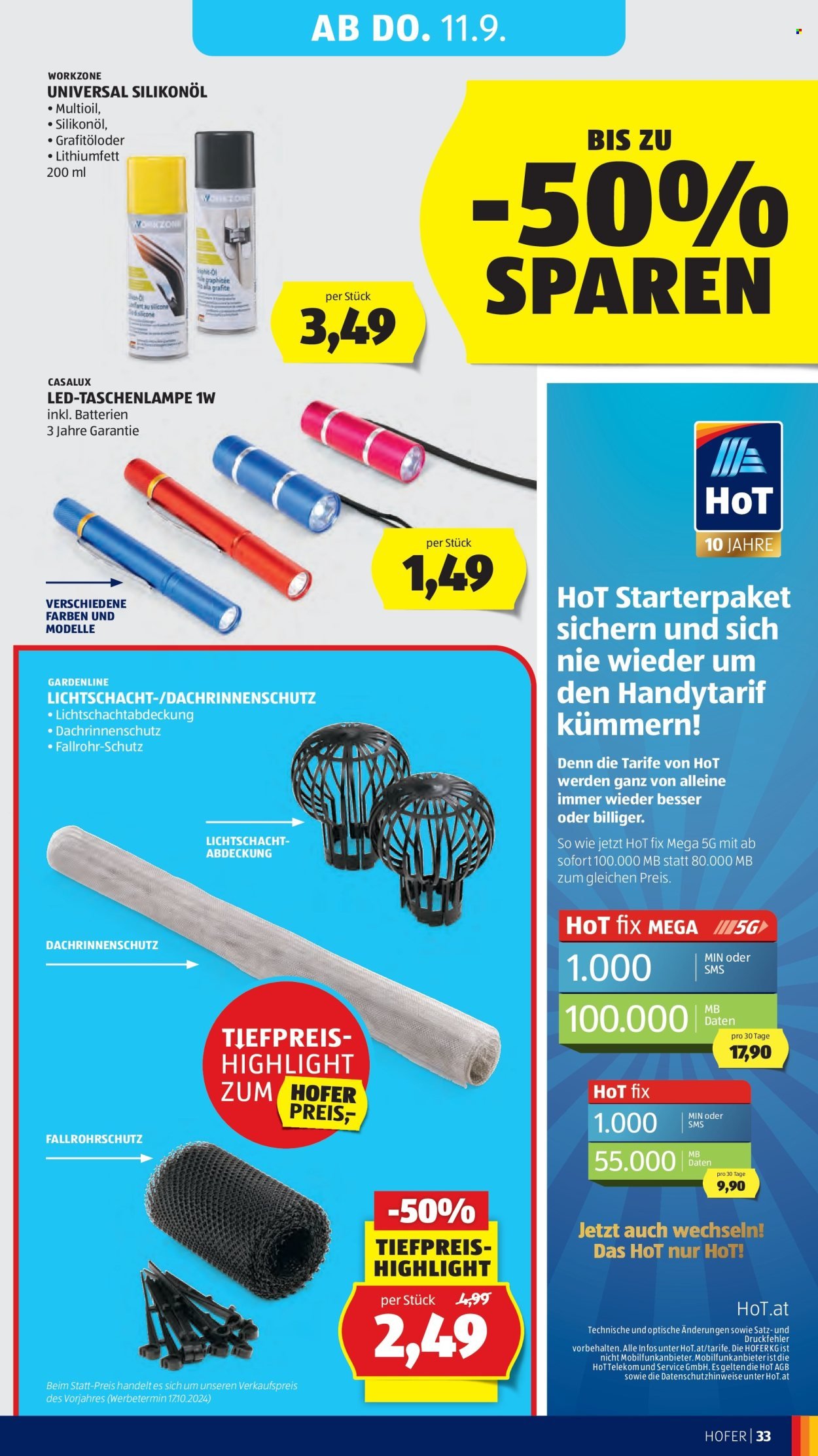 HOFER Flugblatt - Ab Freitag, 5.9.2025 (2025-09-05 - 2025-09-11)