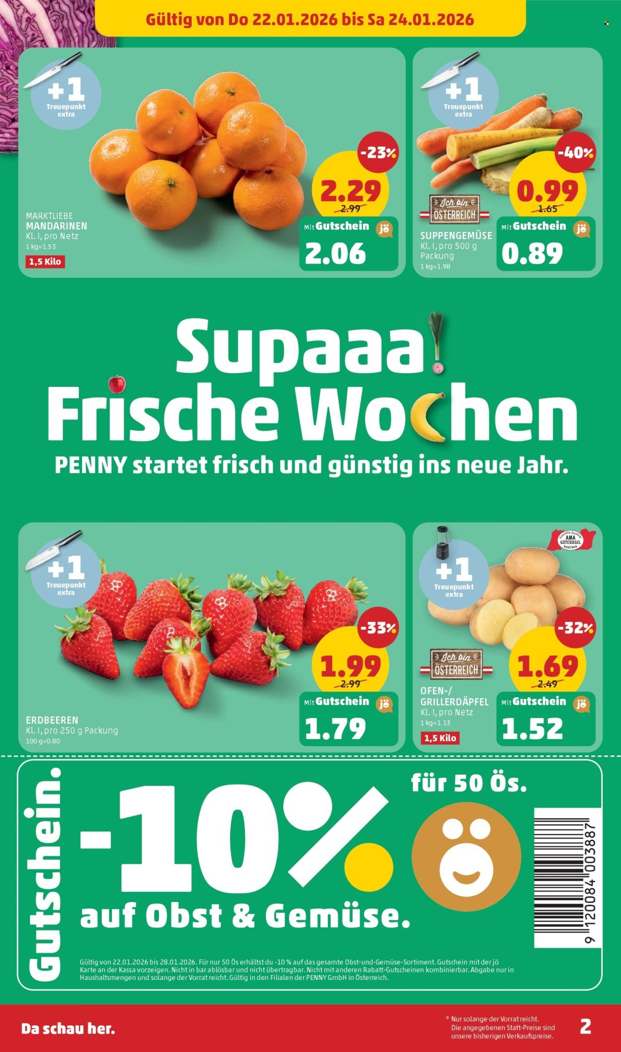 PENNY Flugblatt - Ab Donnerstag, 22.1.2026