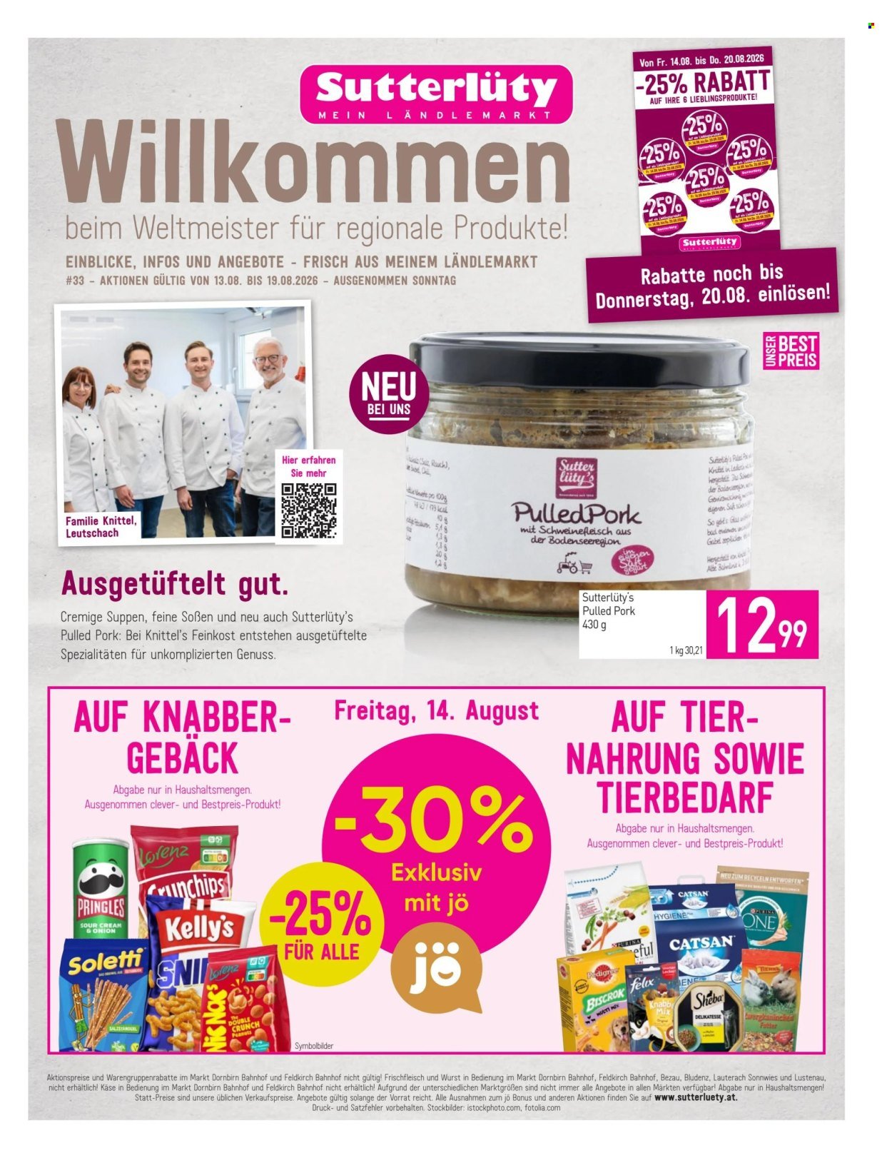 SUTTERLÜTY Flugblatt - Ab Donnerstag, 13.8.2026
