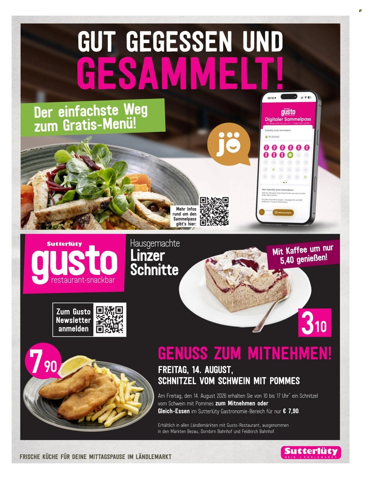 SUTTERLÜTY Flugblatt - Ab Donnerstag, 13.8.2026