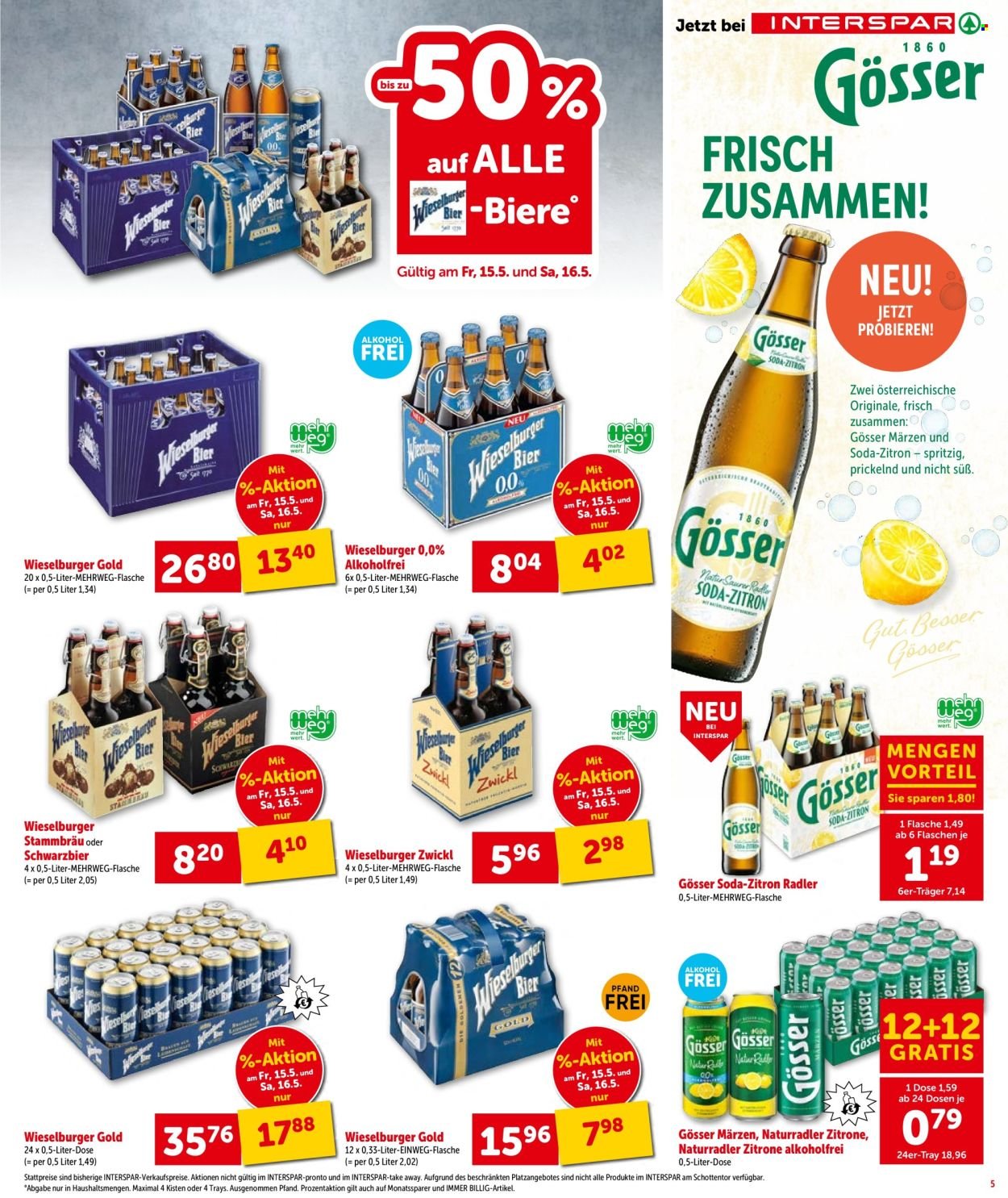 INTERSPAR Flugblatt - Ab Mittwoch, 13.5.2026