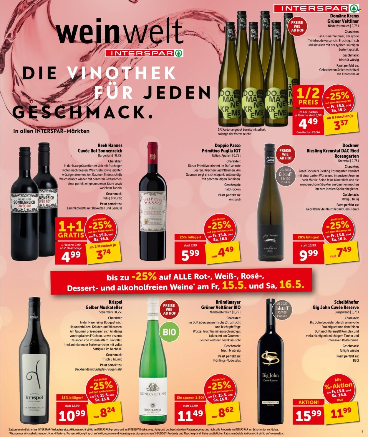 INTERSPAR Flugblatt - Ab Mittwoch, 13.5.2026