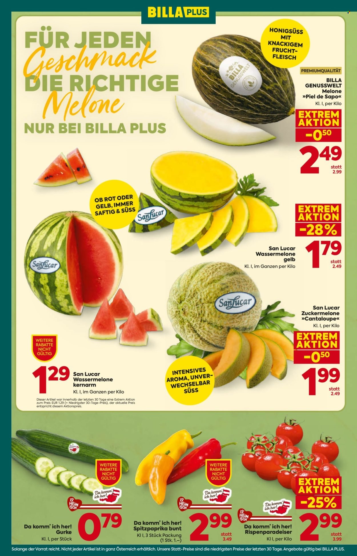 BILLA PLUS Flugblatt - Ab Donnerstag, 25.6.2026