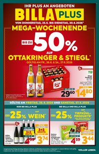 BILLA PLUS Flugblatt - Ab Donnerstag, 25.6.2026