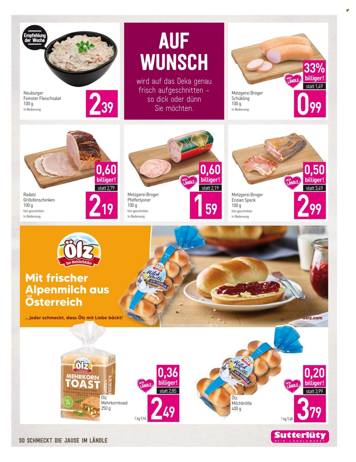 SUTTERLÜTY Flugblatt - Ab Donnerstag, 17.9.2026