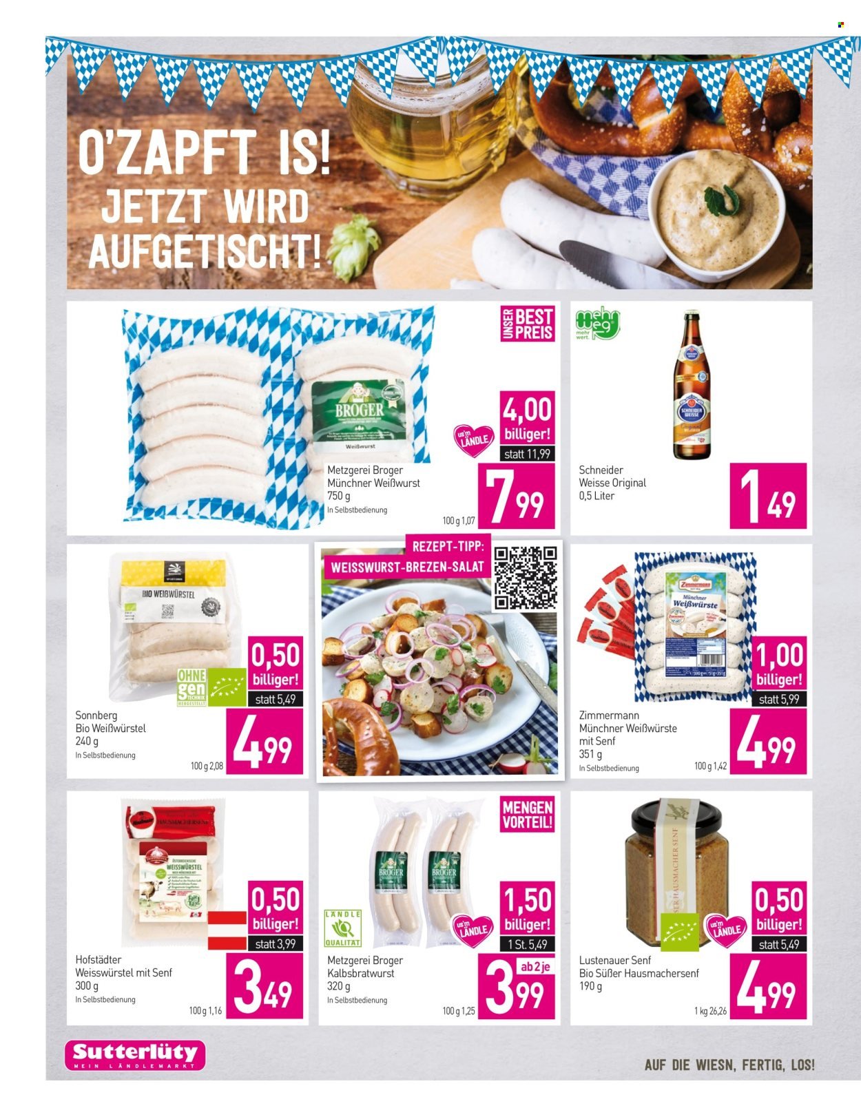 SUTTERLÜTY Flugblatt - Ab Donnerstag, 17.9.2026