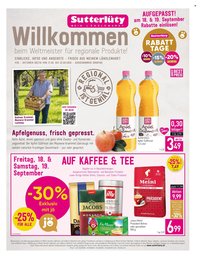 SUTTERLÜTY Flugblatt - Ab Donnerstag, 17.9.2026