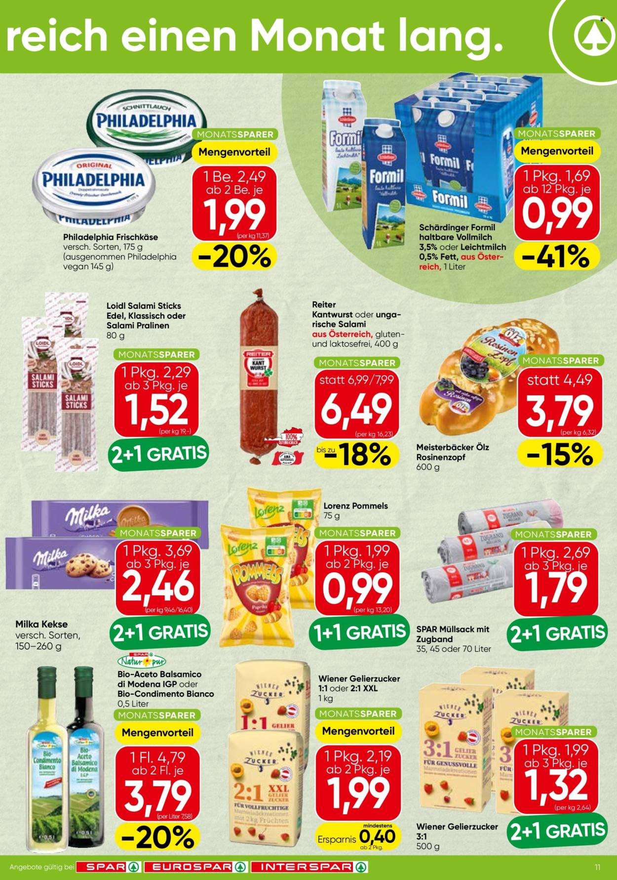SPAR Flugblatt - Monatssparer
