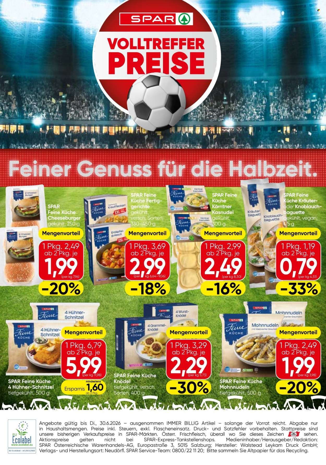 INTERSPAR Flugblatt - Ab Donnerstag, 25.6.2026