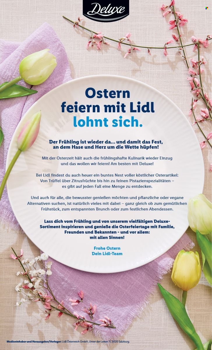 LIDL Flugblatt - Deluxe Ostern Magazin