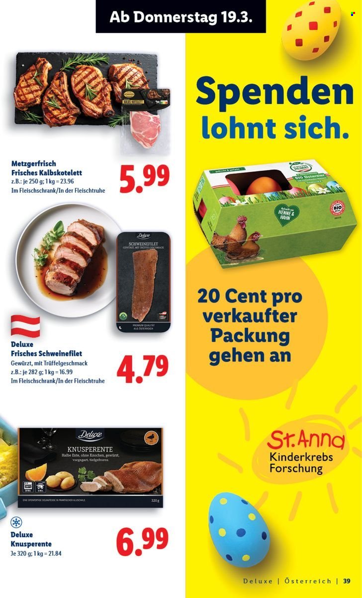 LIDL Flugblatt - Deluxe Ostern Magazin