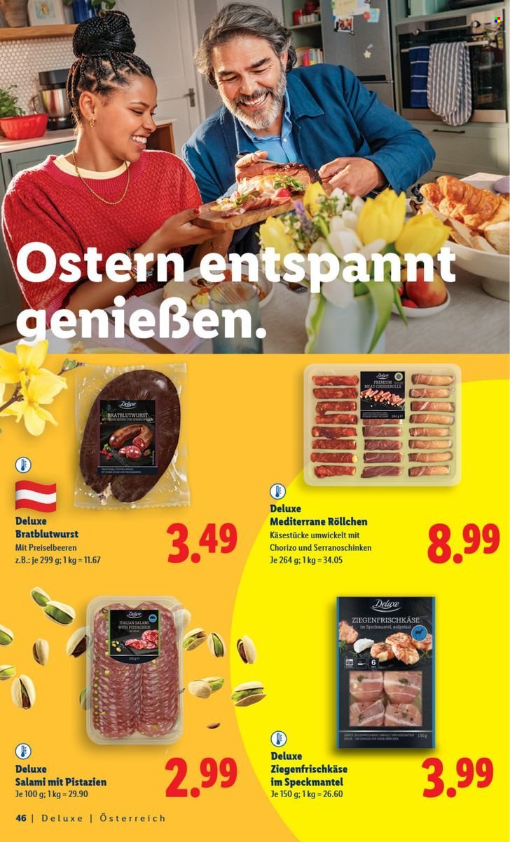 LIDL Flugblatt - Deluxe Ostern Magazin