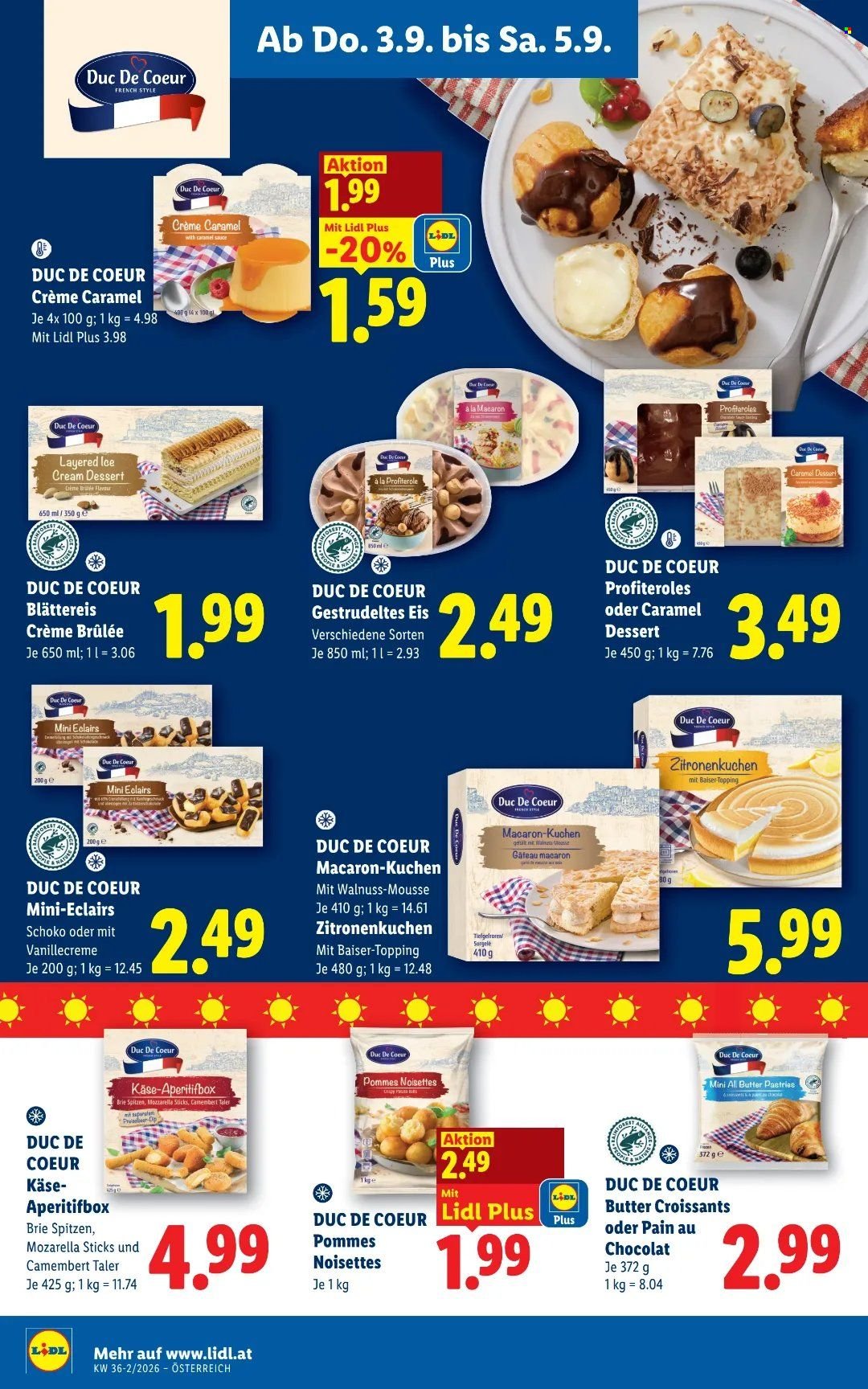 LIDL Flugblatt - Ab Donnerstag, 3.9.2026