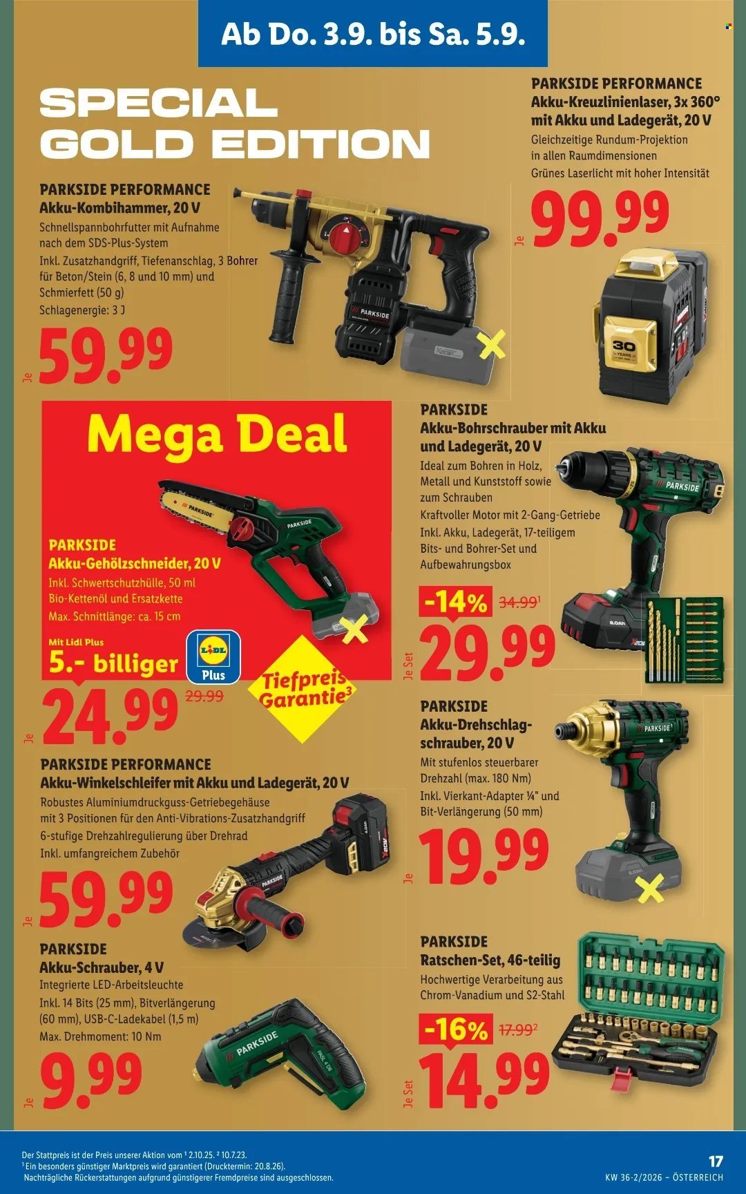 LIDL Flugblatt - Ab Donnerstag, 3.9.2026