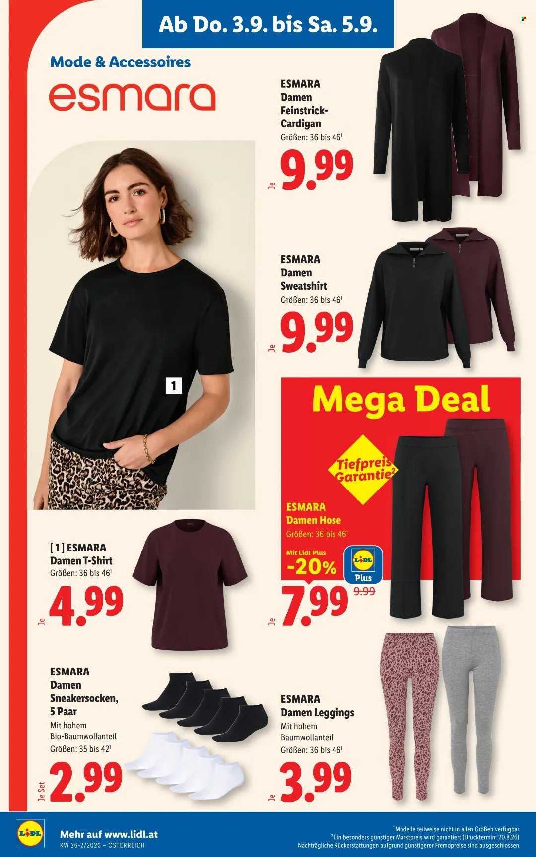 LIDL Flugblatt - Ab Donnerstag, 3.9.2026