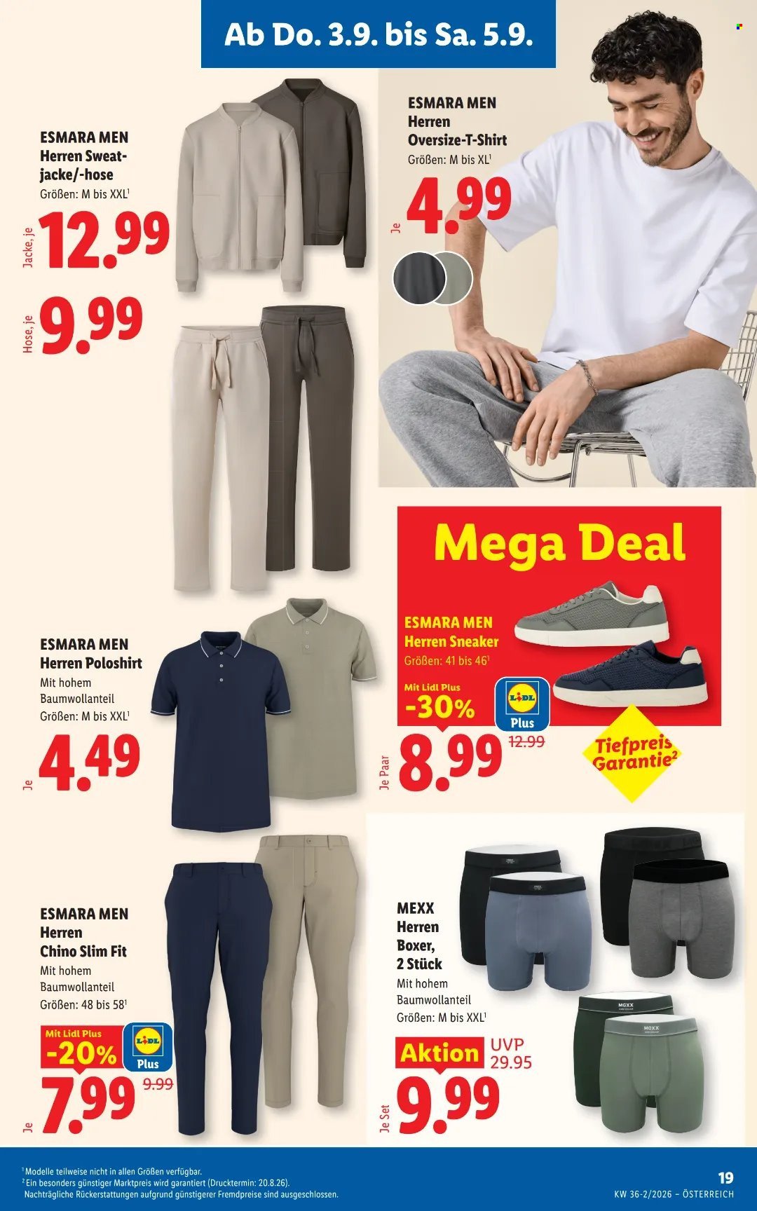 LIDL Flugblatt - Ab Donnerstag, 3.9.2026