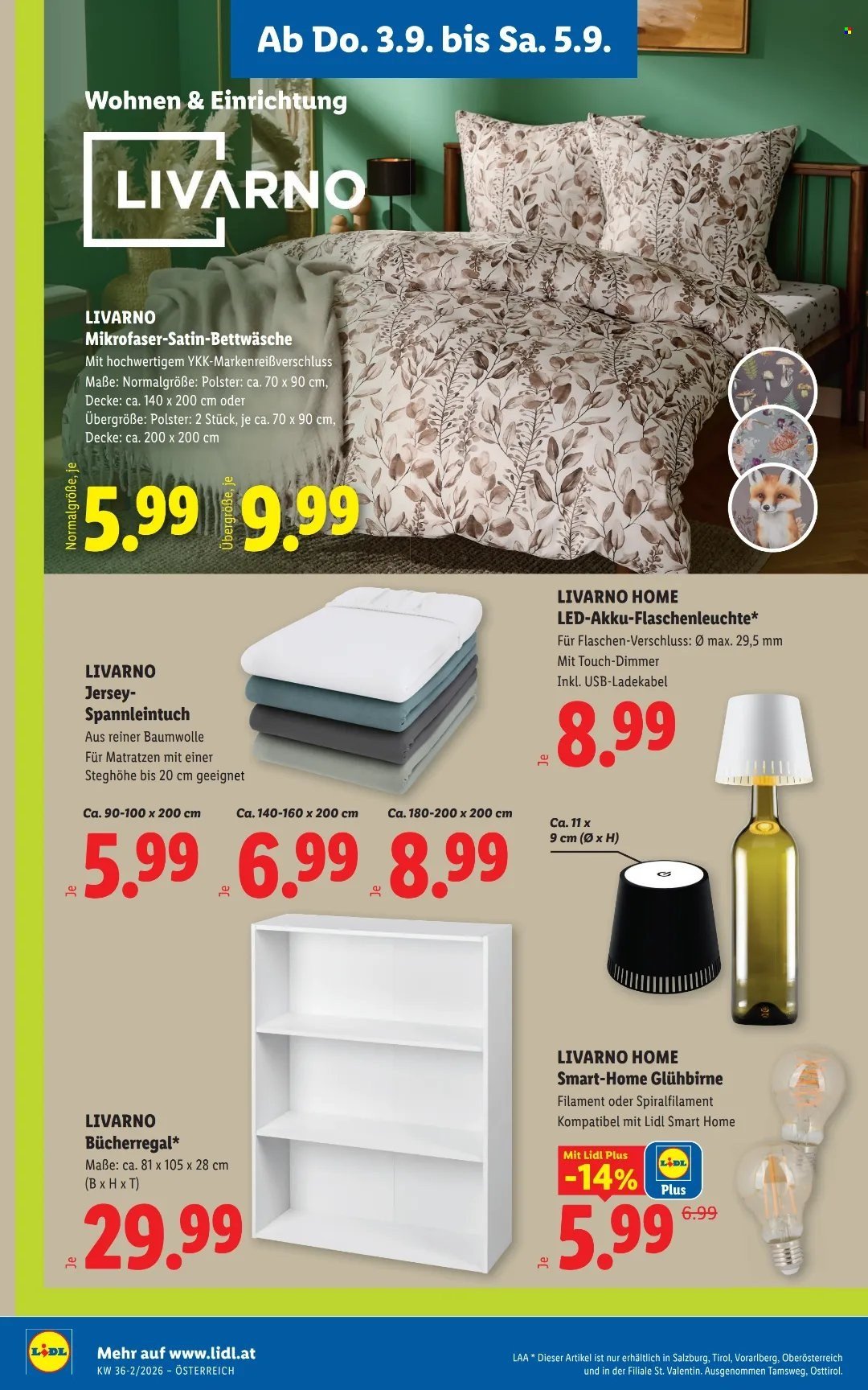 LIDL Flugblatt - Ab Donnerstag, 3.9.2026