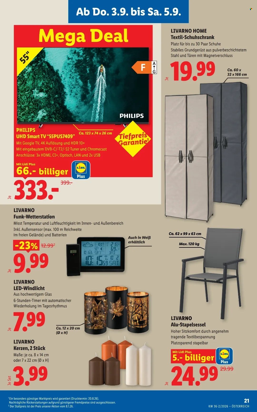 LIDL Flugblatt - Ab Donnerstag, 3.9.2026