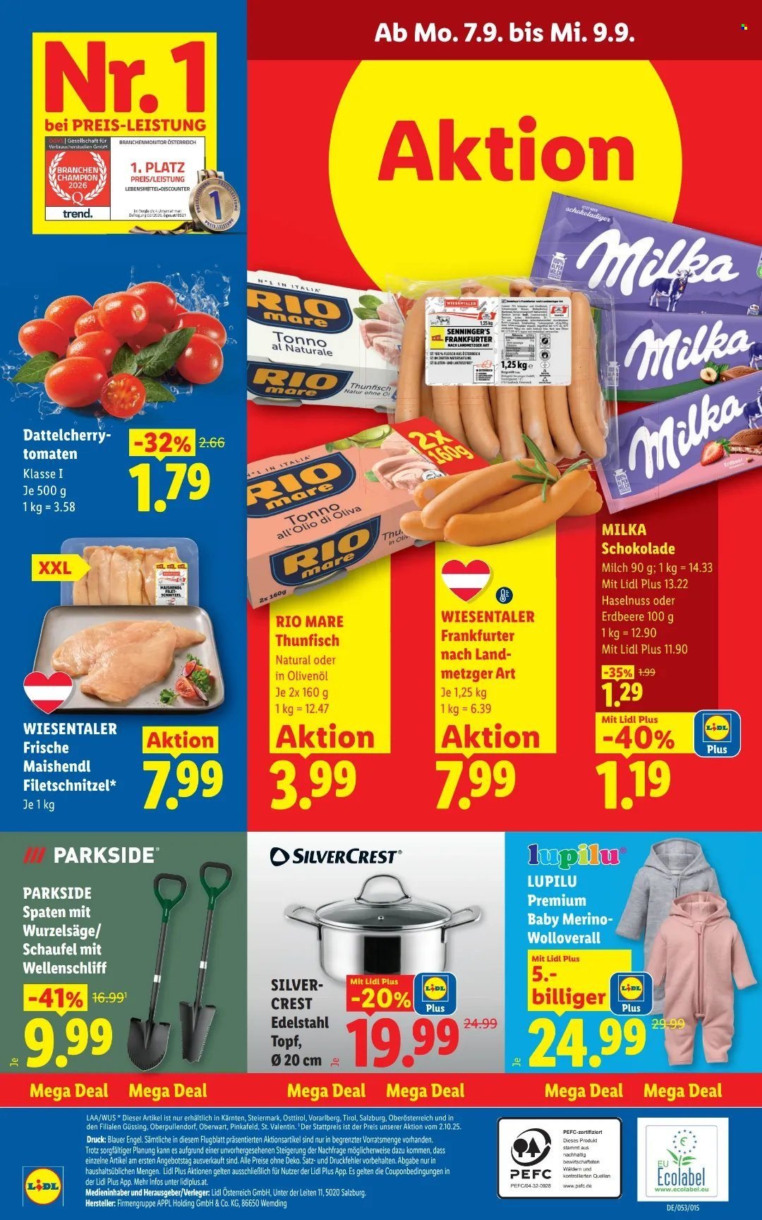 LIDL Flugblatt - Ab Donnerstag, 3.9.2026