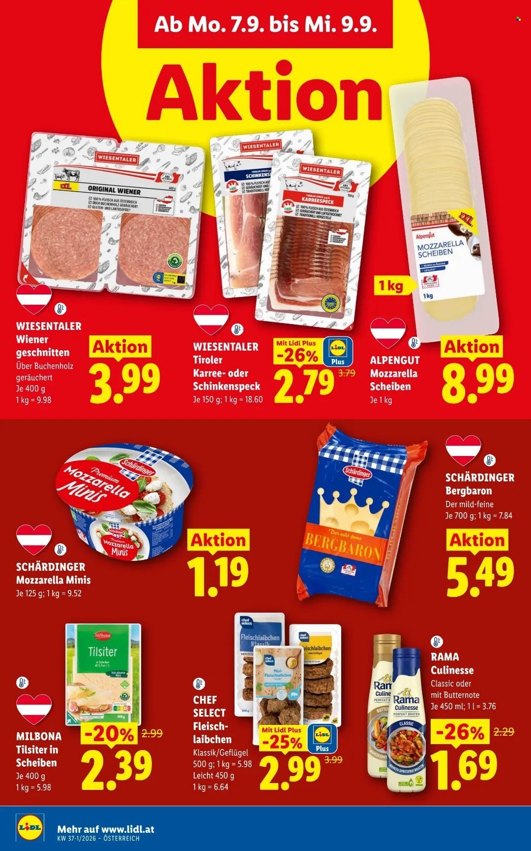 LIDL Flugblatt - Ab Donnerstag, 3.9.2026