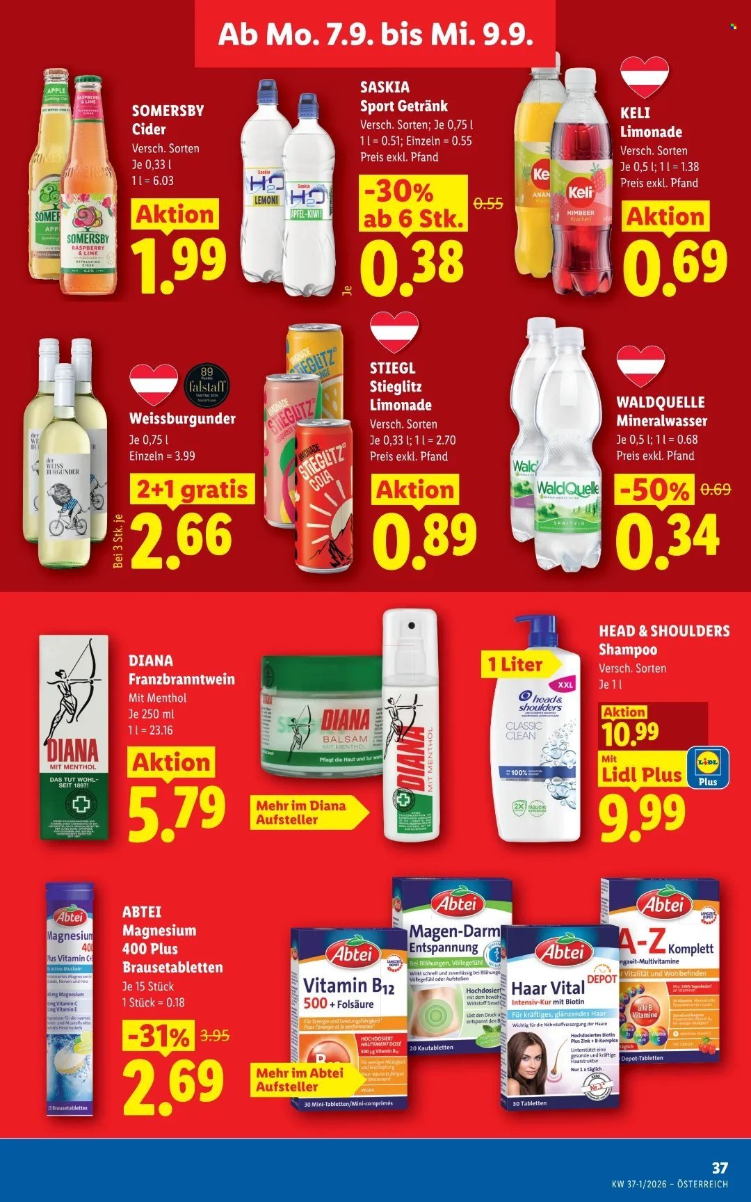 LIDL Flugblatt - Ab Donnerstag, 3.9.2026