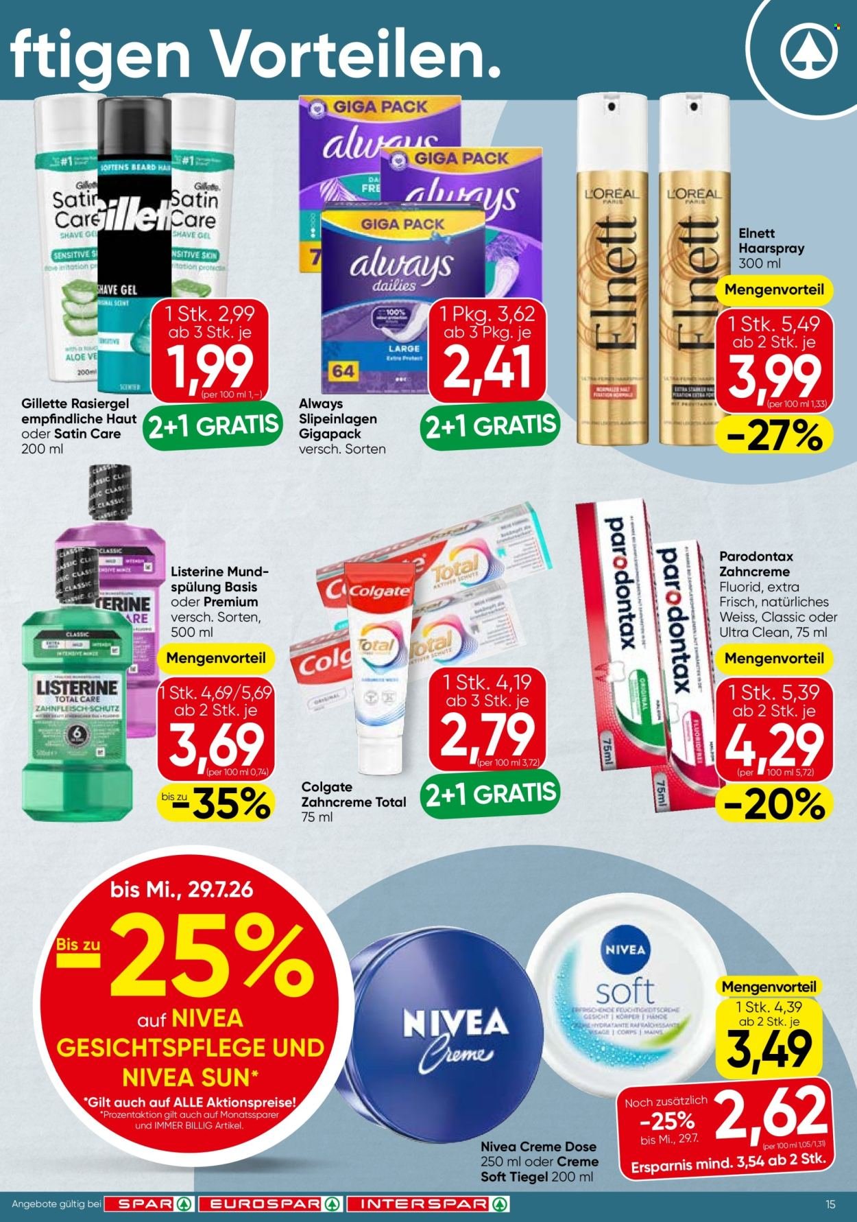 INTERSPAR Flugblatt - Ab Donnerstag, 23.7.2026