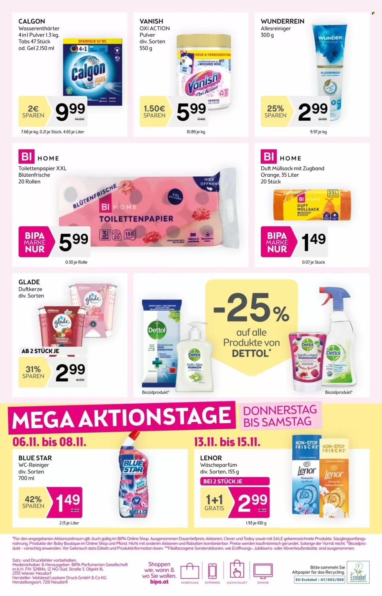 BIPA Flugblatt - Ab Donnerstag, 6.11.2025 (2025-11-06 - 2025-11-19) | 14