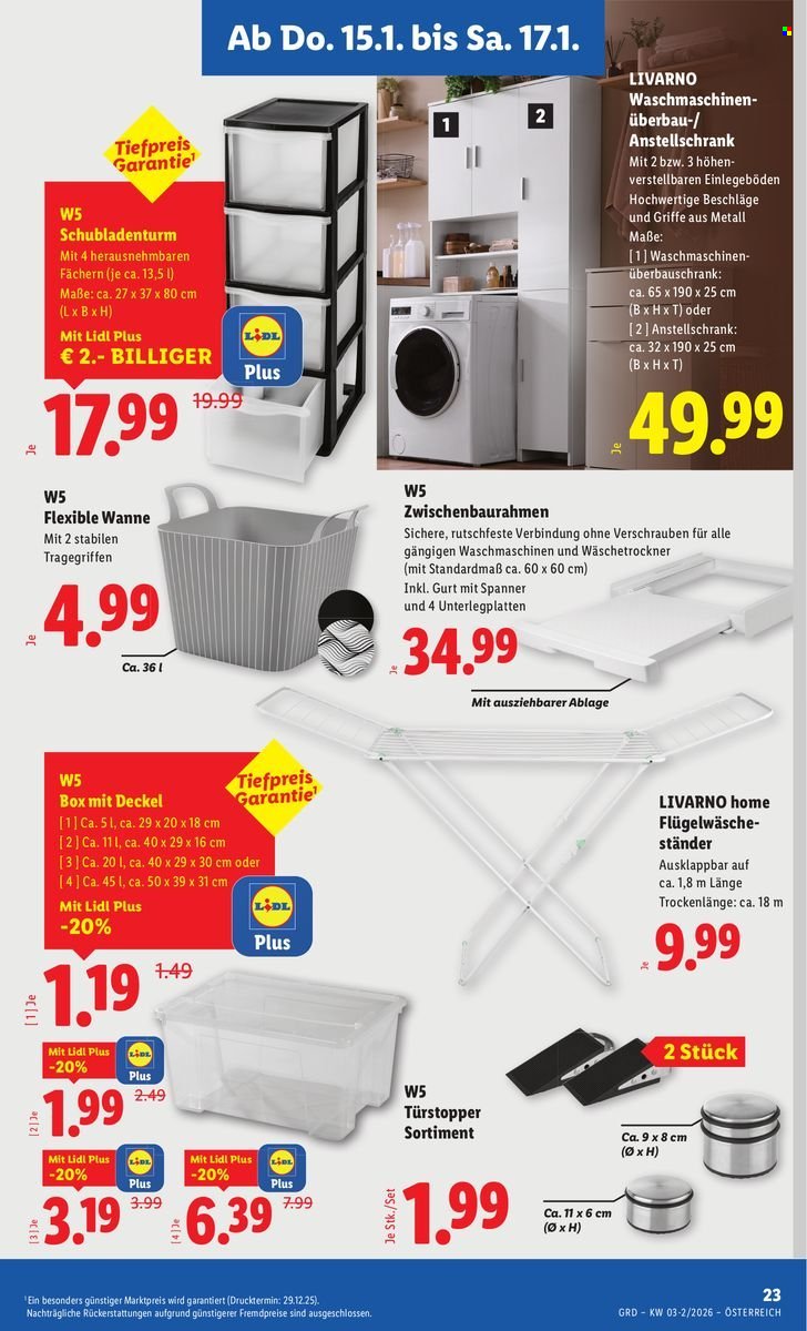 LIDL Flugblatt - Ab Donnerstag, 15.1.2026