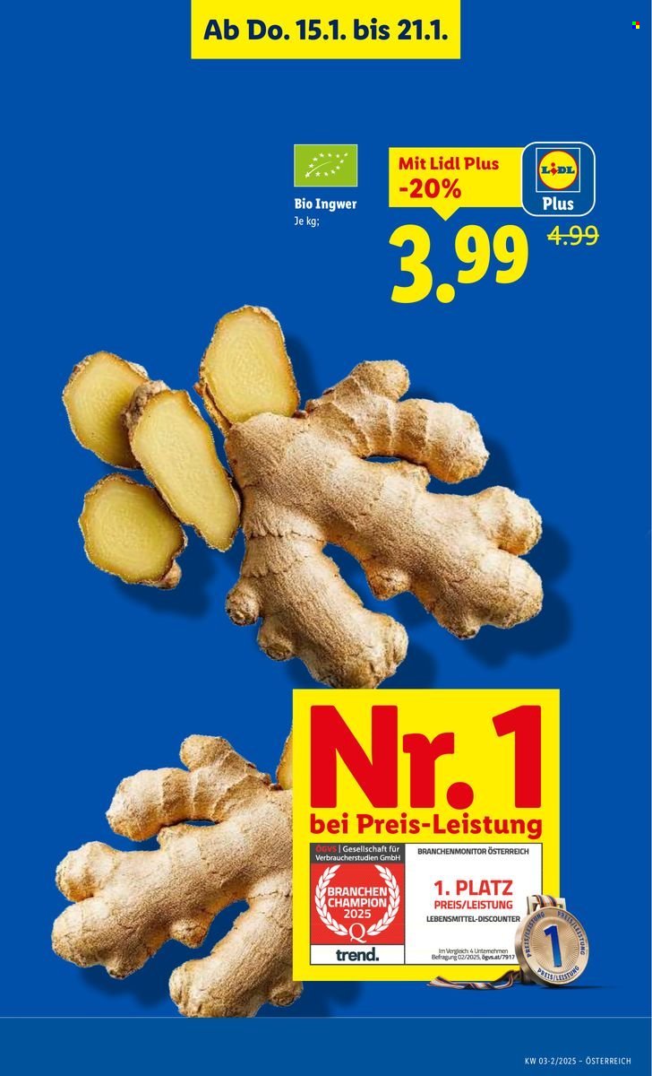 LIDL Flugblatt - Ab Donnerstag, 15.1.2026