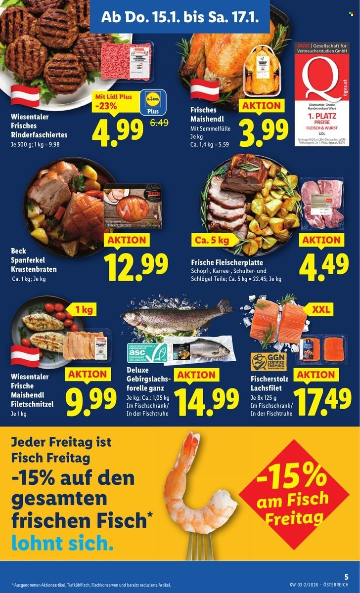 LIDL Flugblatt - Ab Donnerstag, 15.1.2026