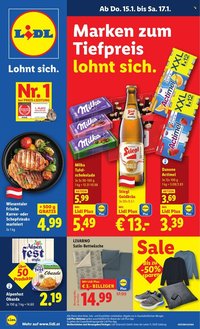 LIDL Flugblatt - Ab Donnerstag, 15.1.2026