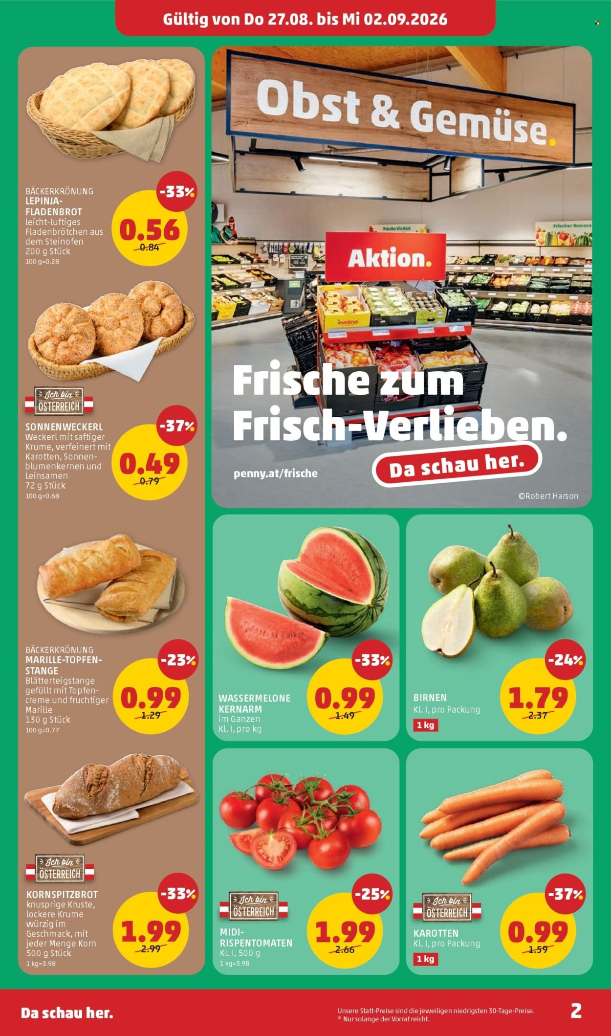 PENNY Flugblatt - Ab Donnerstag, 27.8.2026