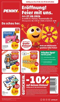 PENNY Flugblatt - Ab Donnerstag, 27.8.2026