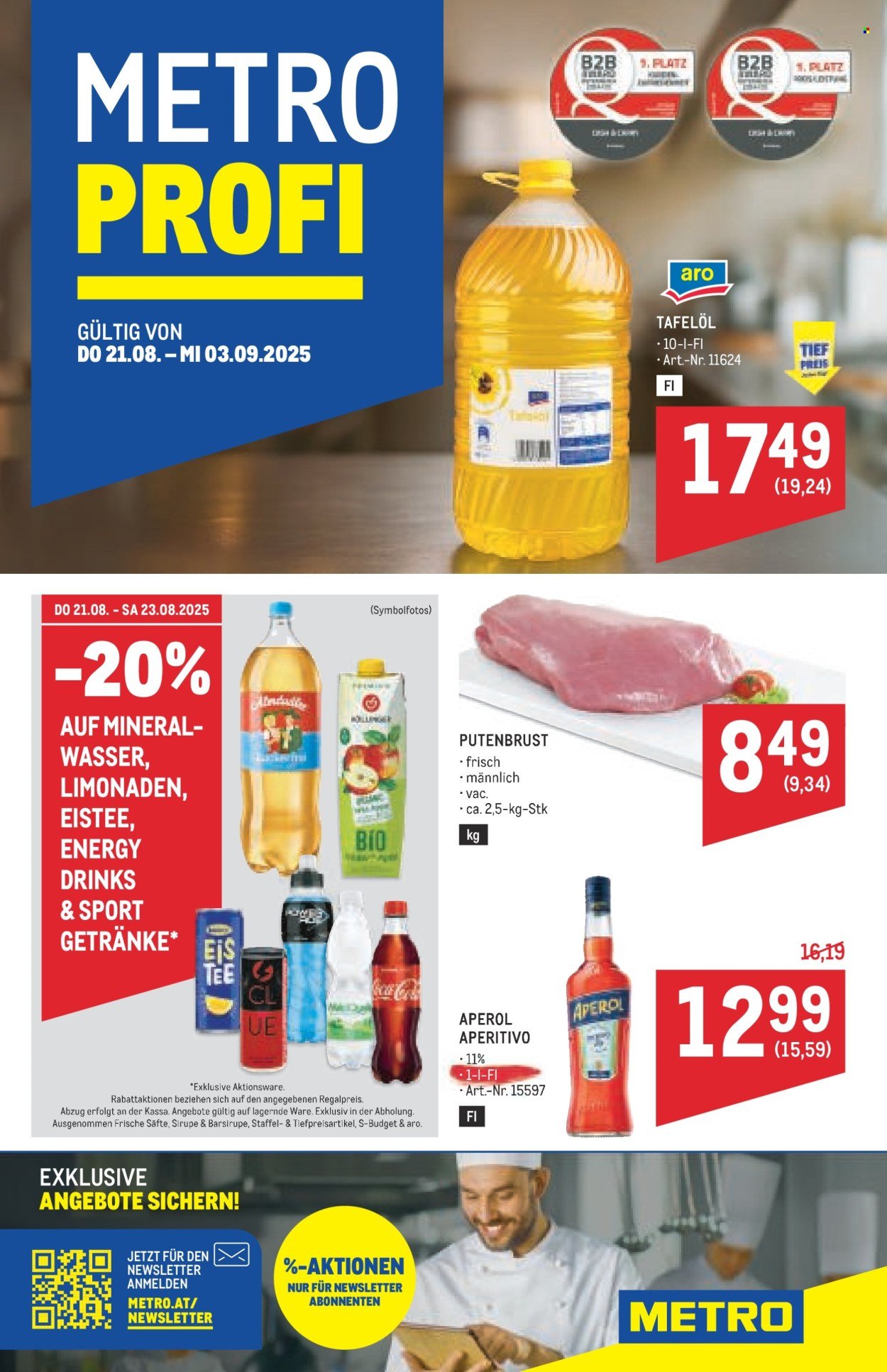 METRO Flugblatt - Starke Marken (2025-08-21 - 2025-09-03)