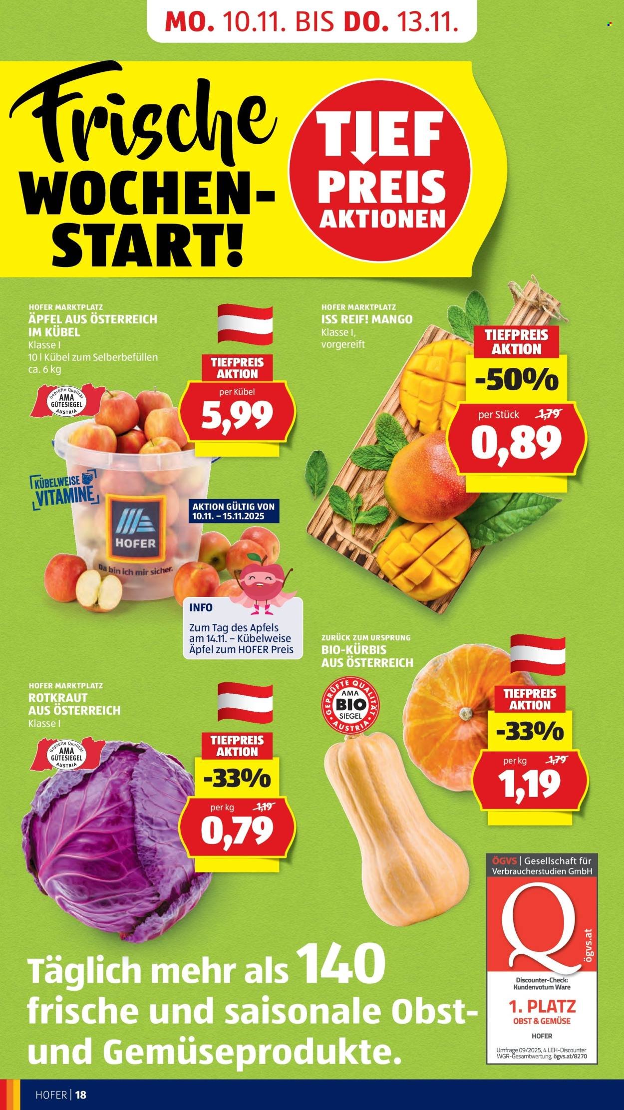 HOFER Flugblatt - Ab Freitag, 7.11.2025 (2025-11-07 - 2025-11-13) | 20