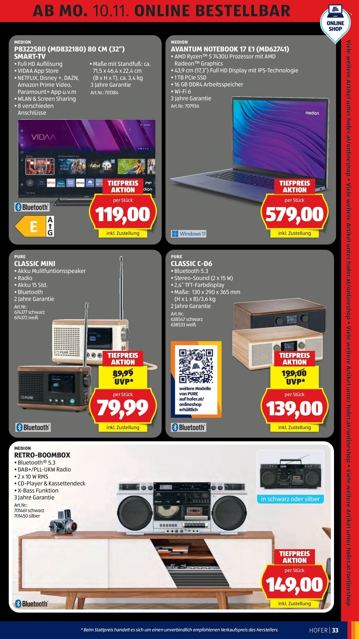 HOFER Flugblatt - Ab Freitag, 7.11.2025 (2025-11-07 - 2025-11-13) | 39