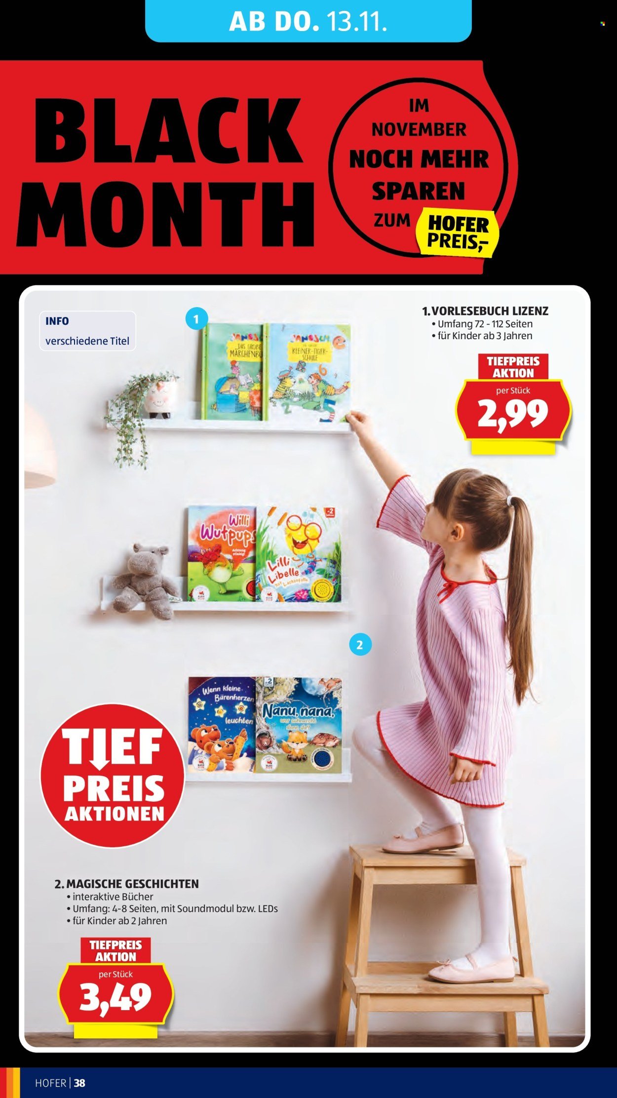 HOFER Flugblatt - Ab Freitag, 7.11.2025 (2025-11-07 - 2025-11-13) | 44