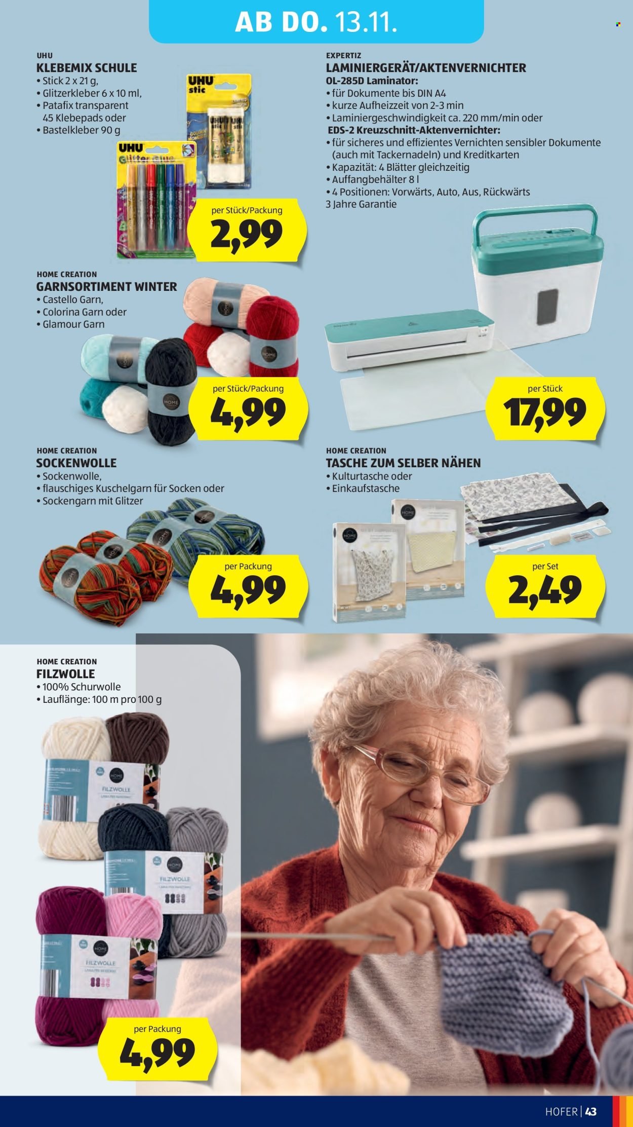 HOFER Flugblatt - Ab Freitag, 7.11.2025 (2025-11-07 - 2025-11-13) | 49