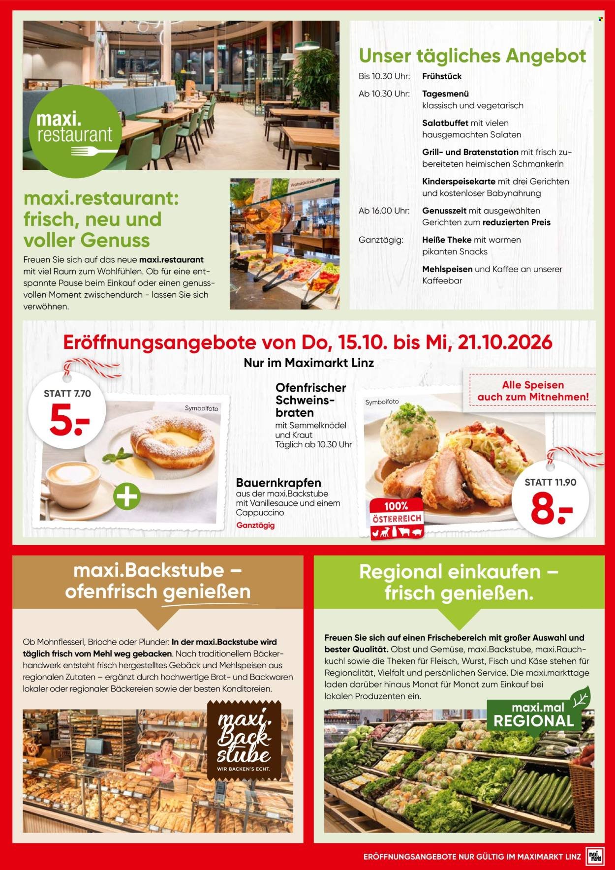 MAXIMARKT Flugblatt - Ab Donnerstag, 15.10.2026