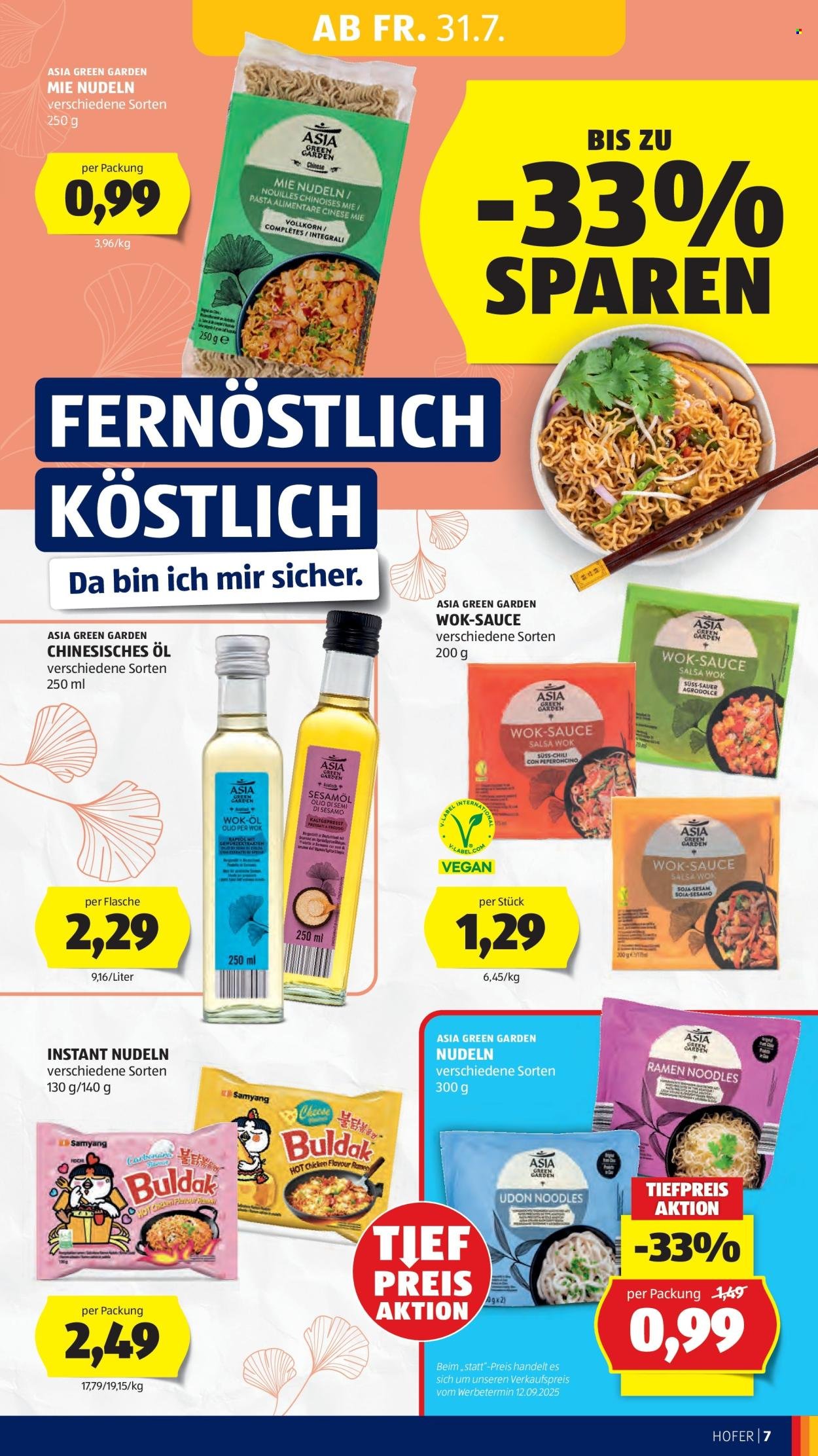 HOFER Flugblatt - Ab Freitag, 31.7.2026