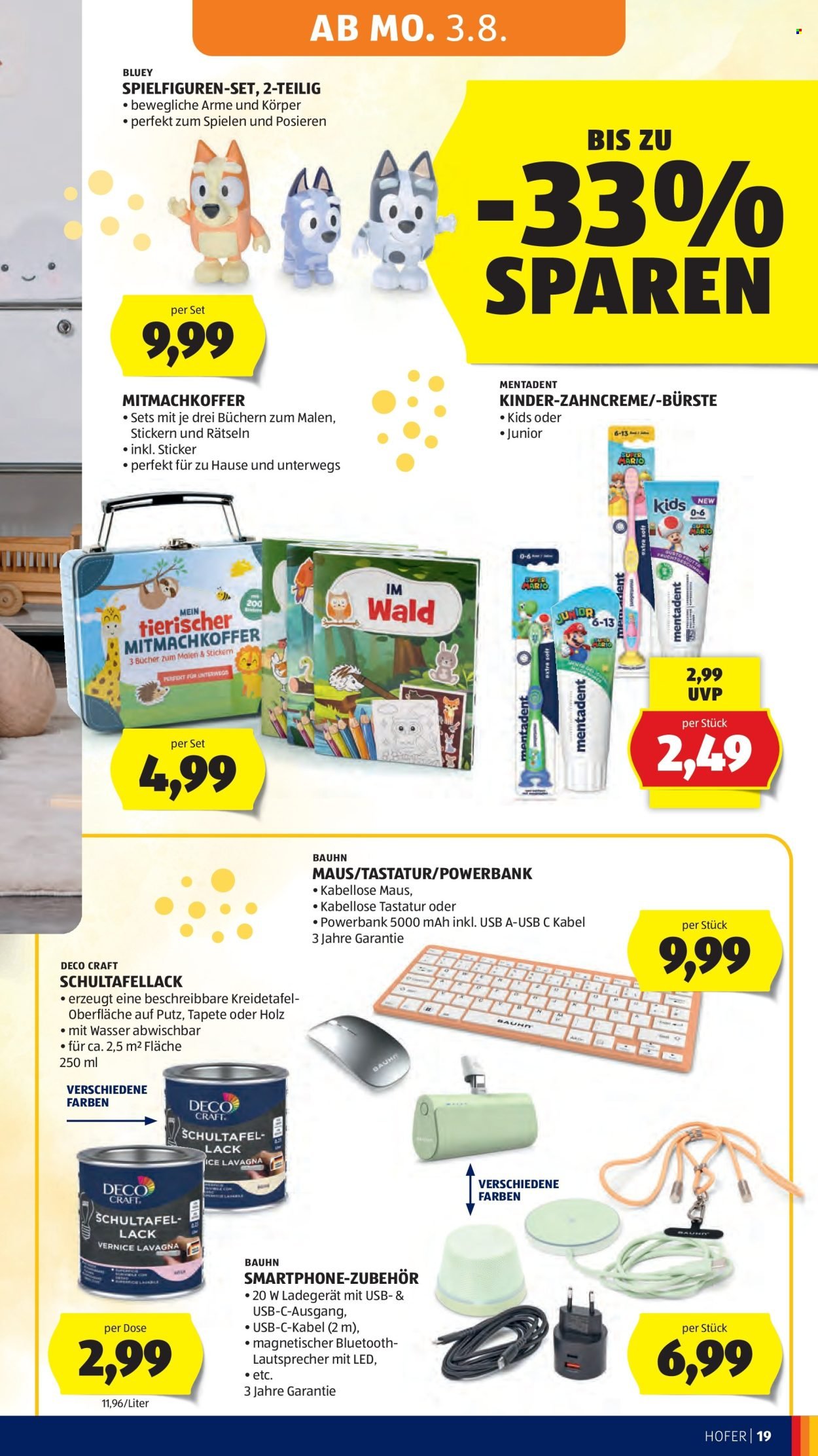 HOFER Flugblatt - Ab Freitag, 31.7.2026