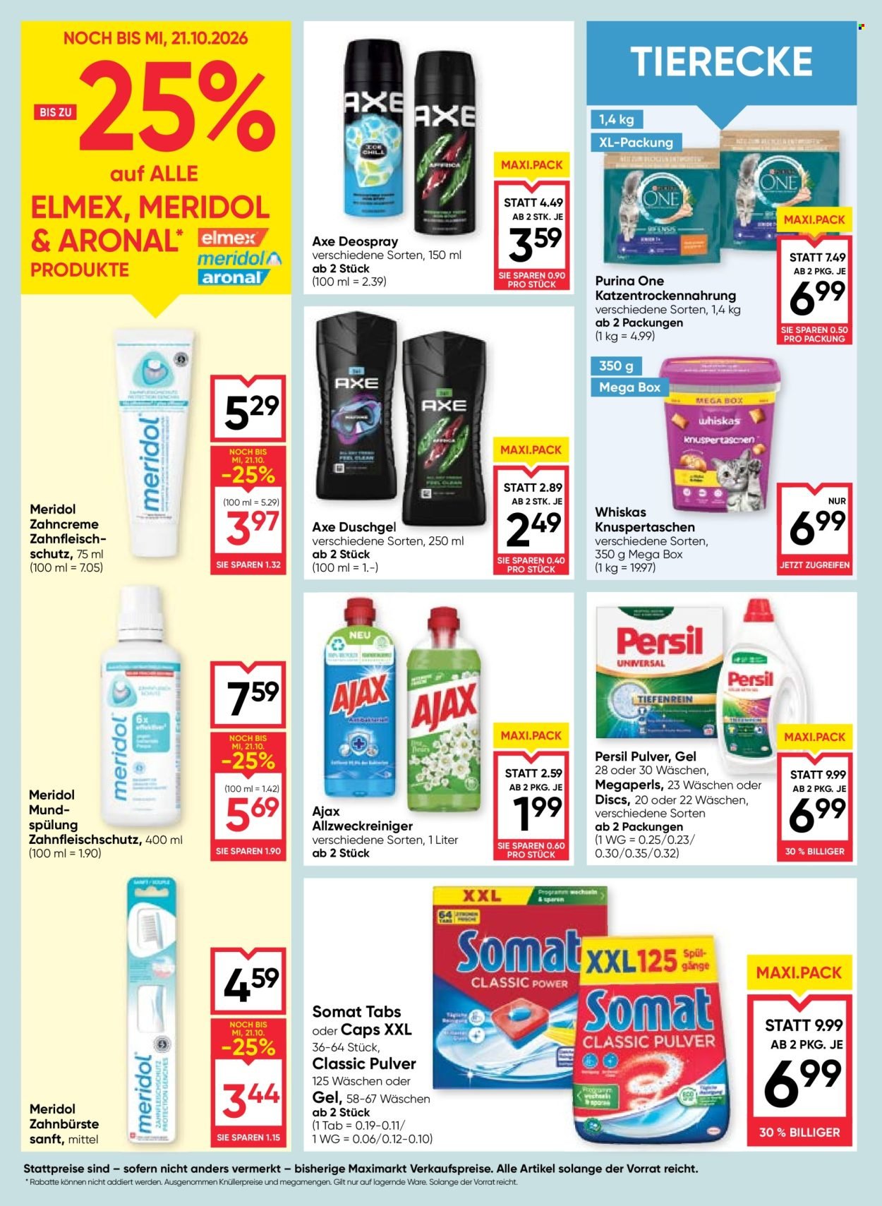 MAXIMARKT Flugblatt - Ab Donnerstag, 15.10.2026
