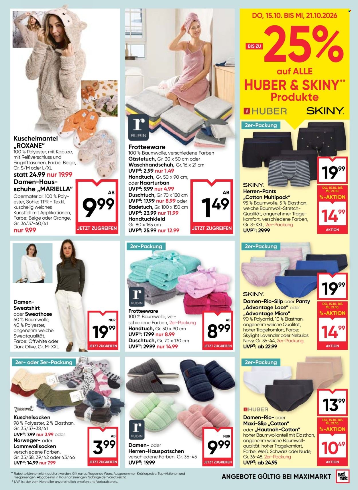 MAXIMARKT Flugblatt - Ab Donnerstag, 15.10.2026