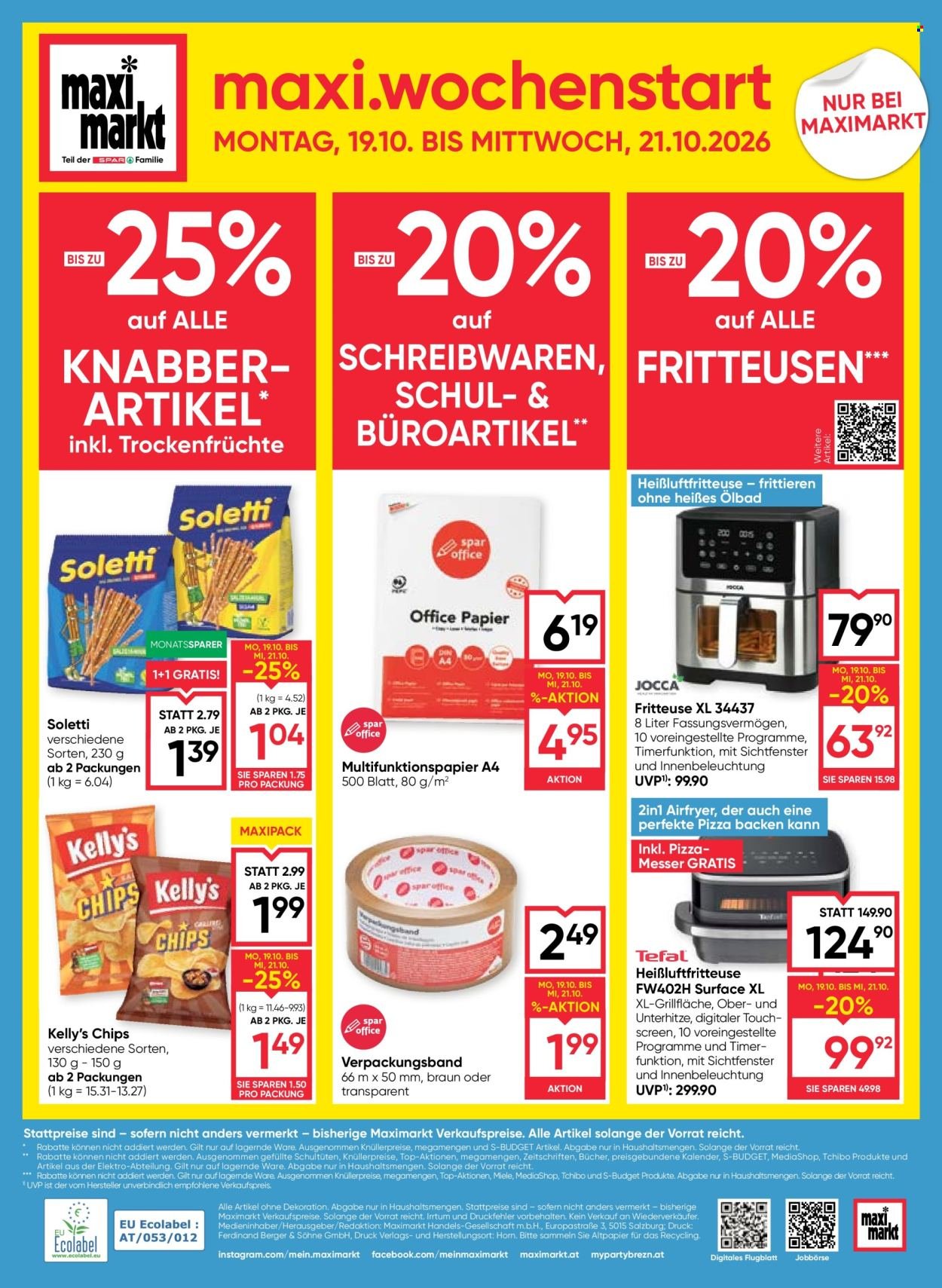 MAXIMARKT Flugblatt - Ab Donnerstag, 15.10.2026