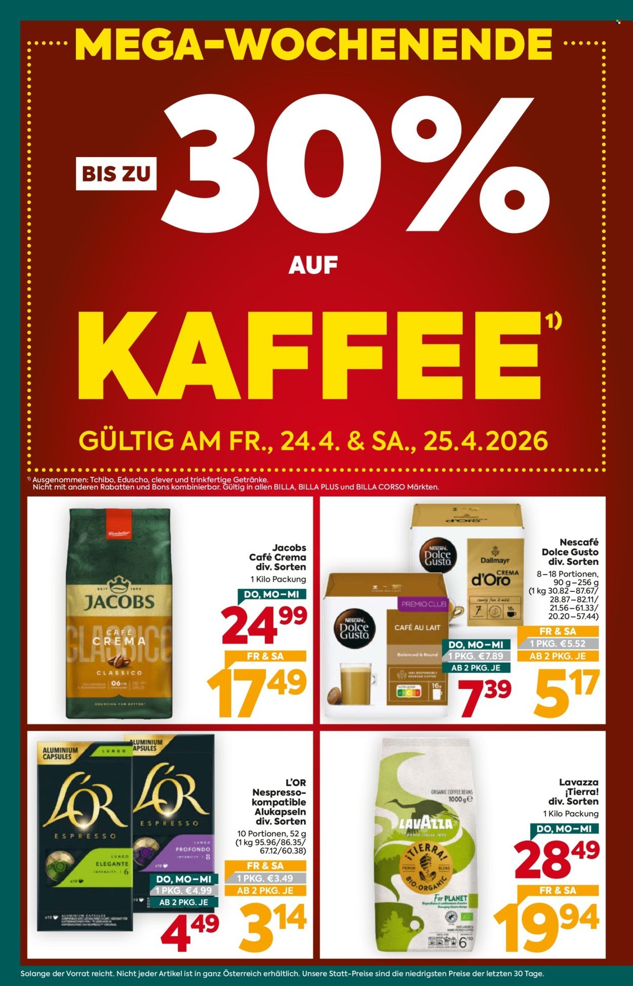 BILLA PLUS Flugblatt - Ab Donnerstag, 23.4.2026