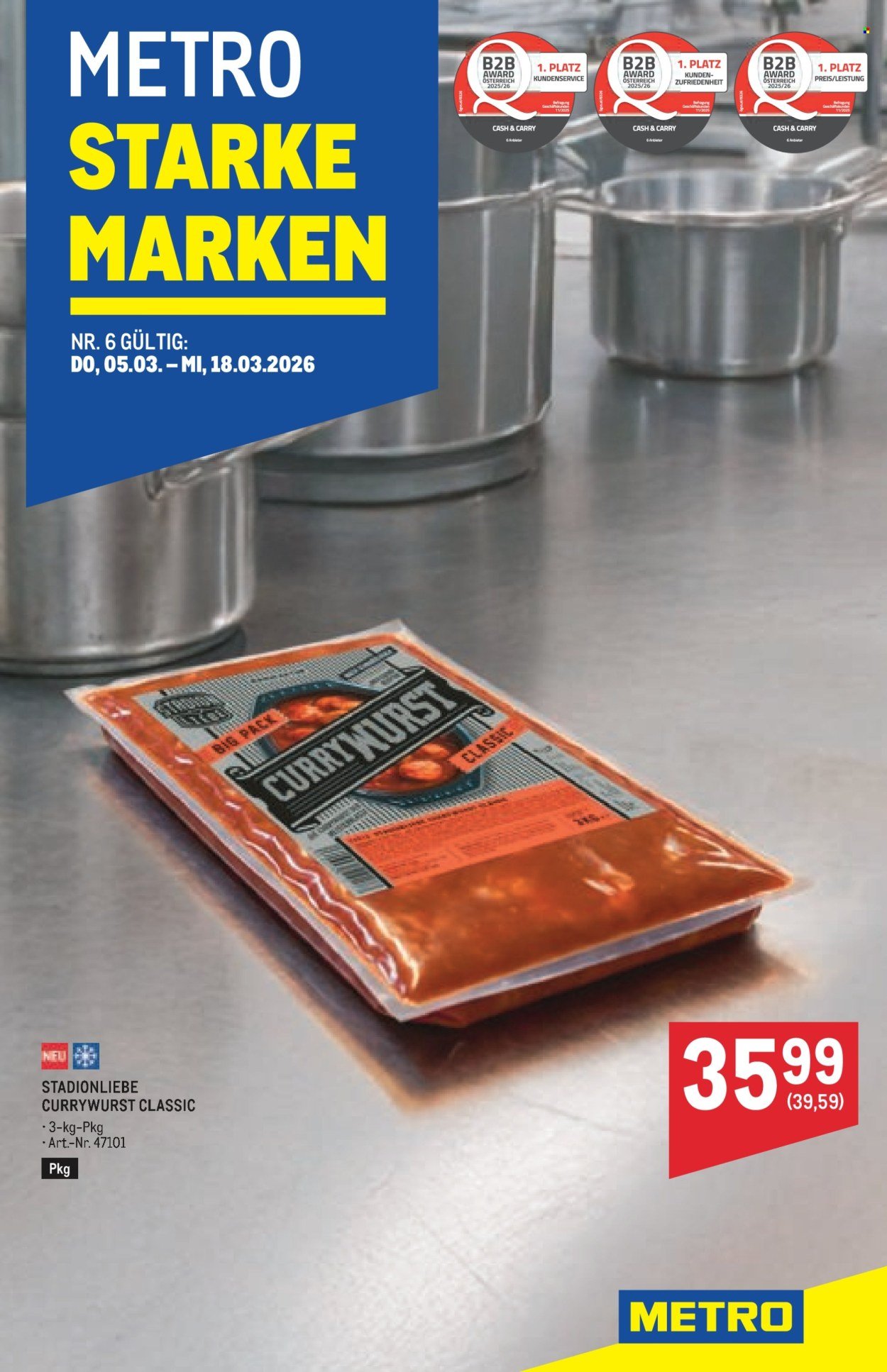 METRO Flugblatt - Starke Marken