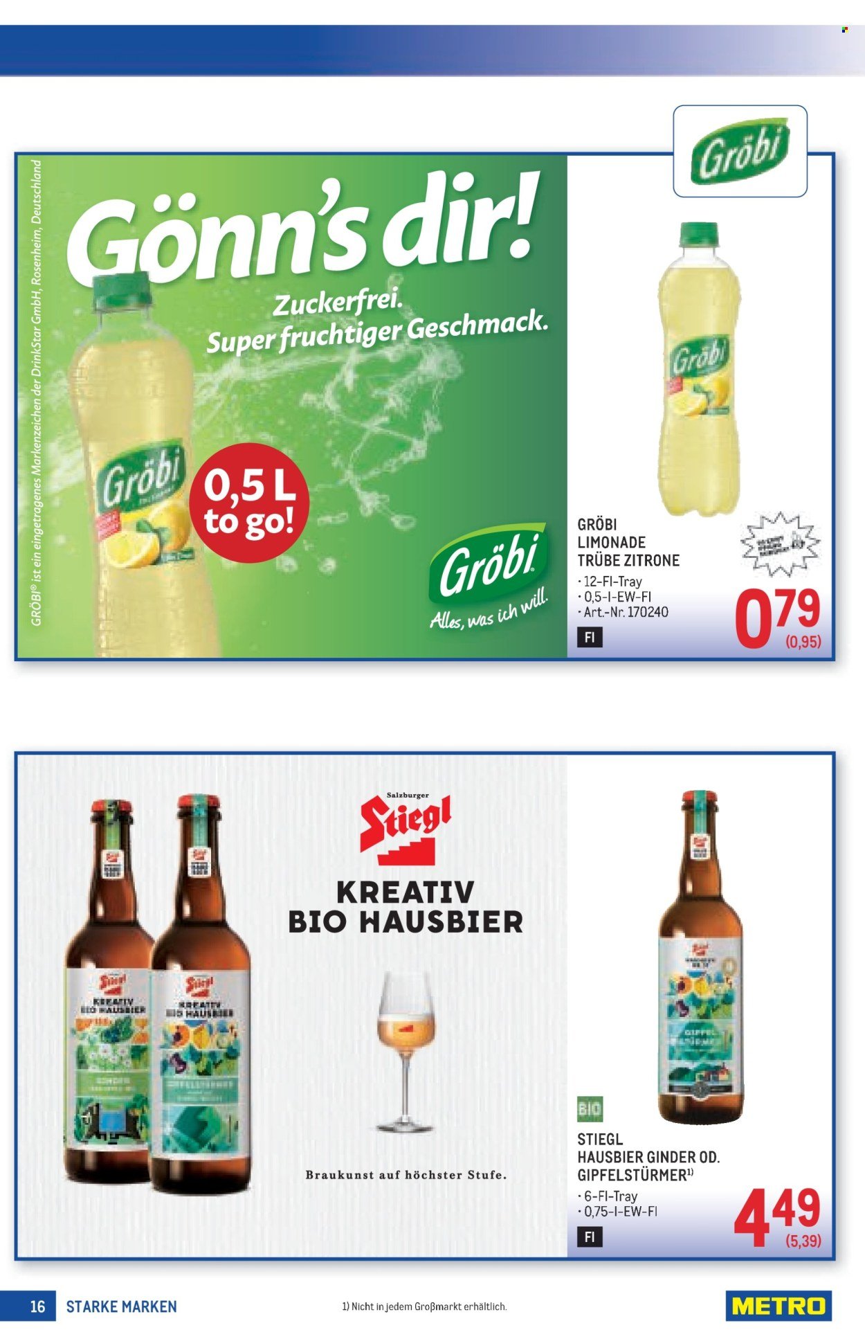 METRO Flugblatt - Starke Marken