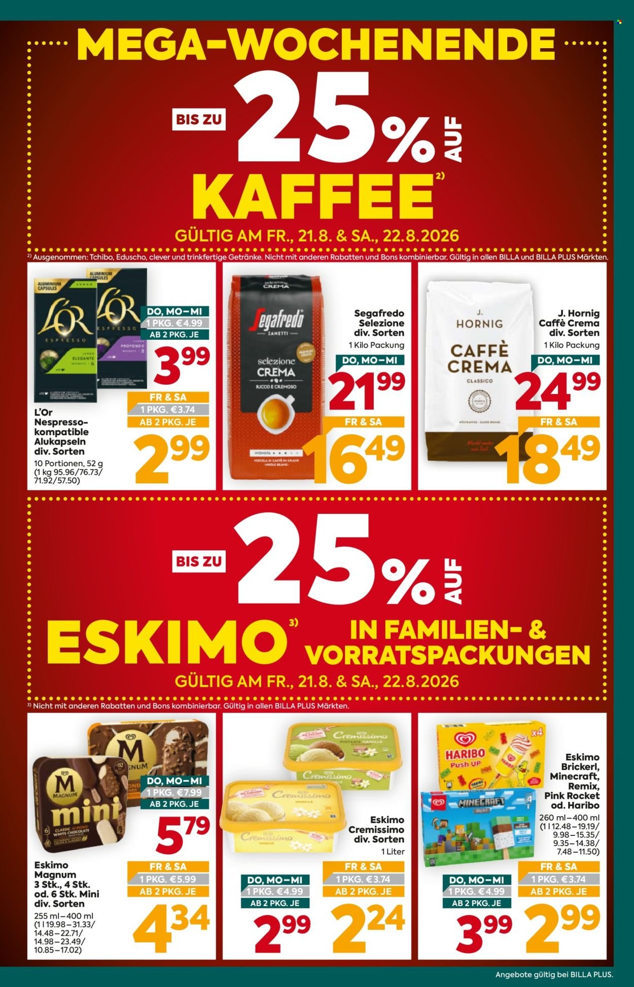 BILLA PLUS Flugblatt - Ab Donnerstag, 20.8.2026