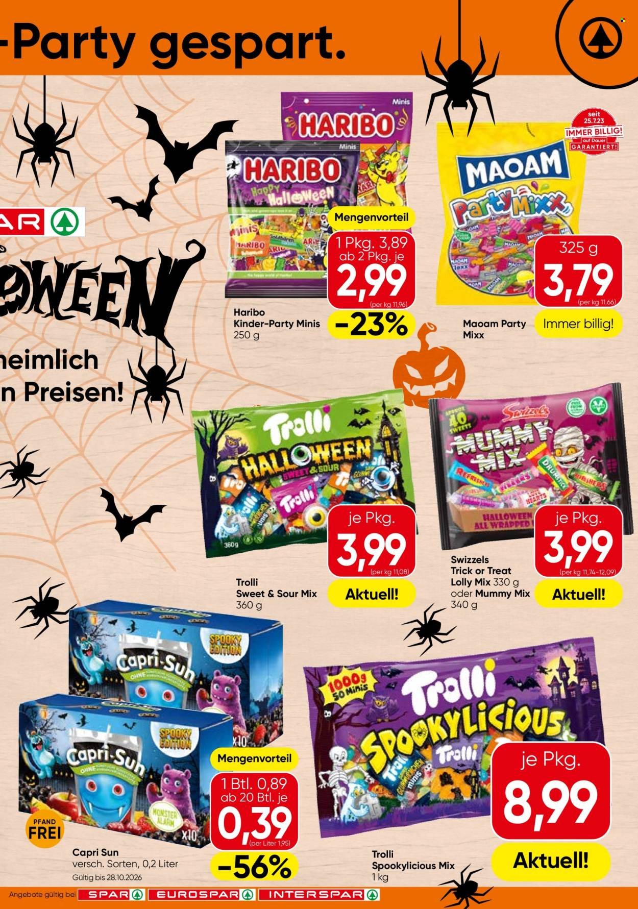SPAR Flugblatt - Ab Donnerstag, 1.10.2026